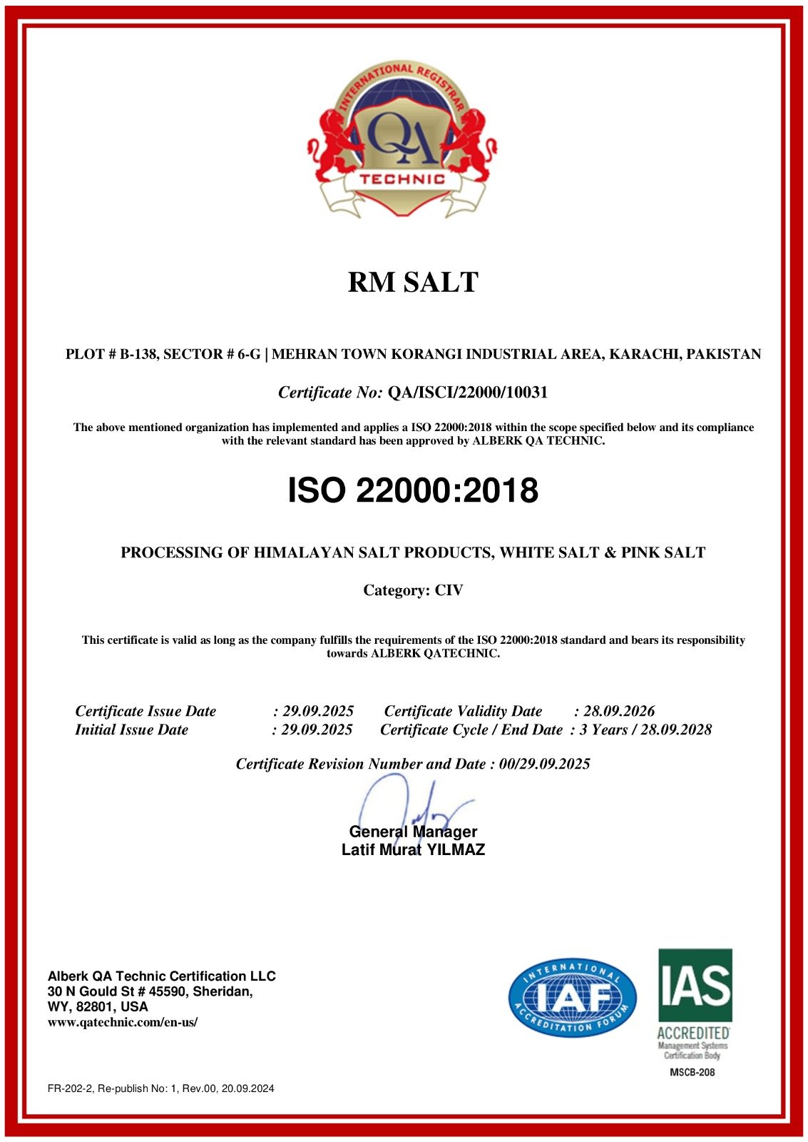 ISO 22000