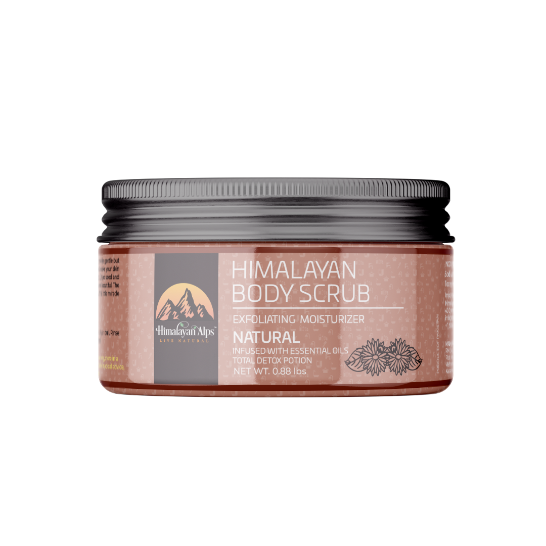 Himalayan Salt Body Scrub Natural