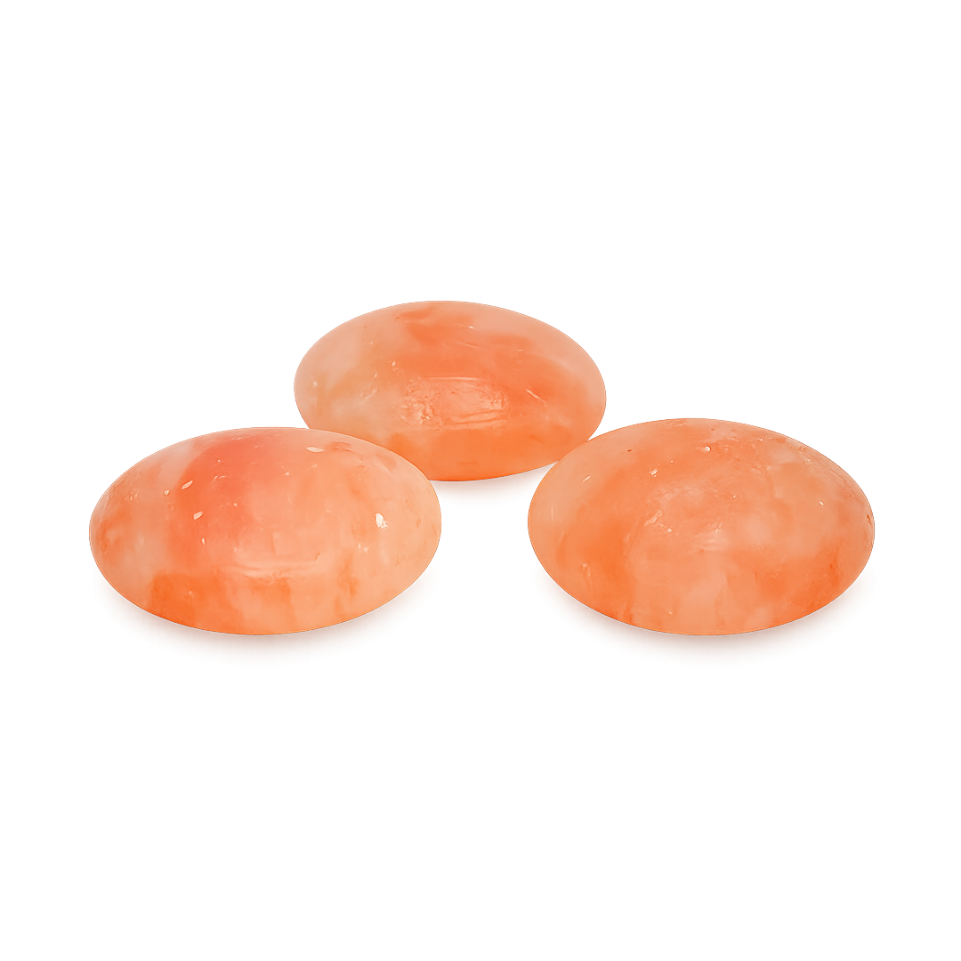 Himalayan Pink Stone Oval Shape