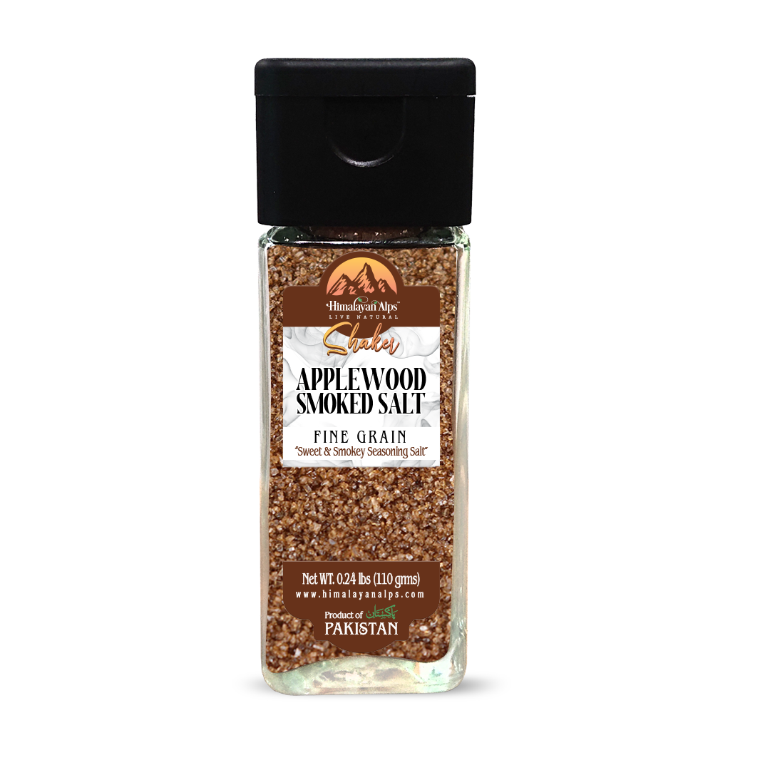 Himalayan Pink Salt Smokey Glass Shaker